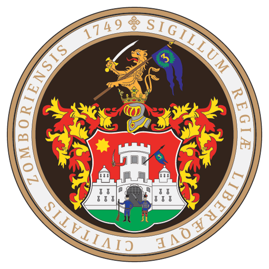 Средњи (печатни) грб Сомбора